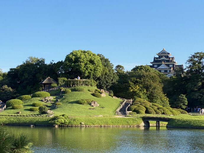 天気の良い後楽園