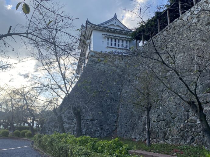 津山城の石垣