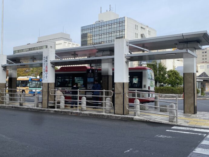 松江駅バスターミナル