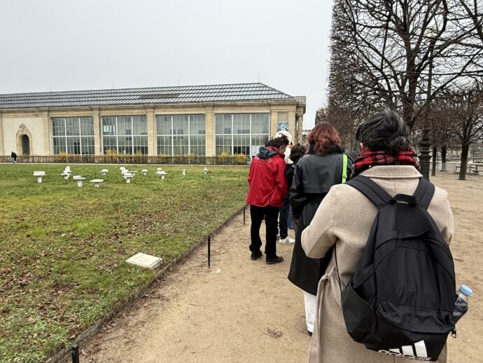 オランジュリー美術館入場行列