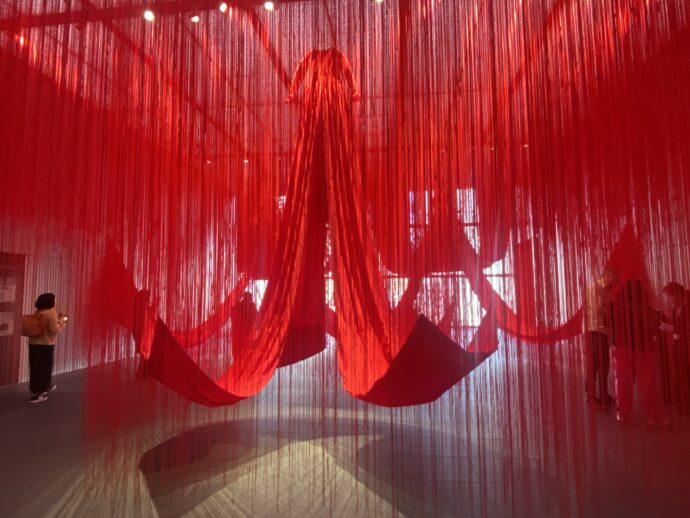 塩田千春の展示