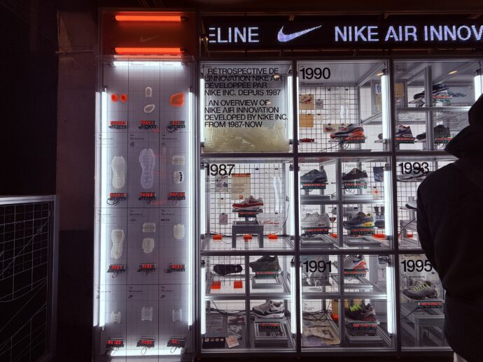 エアマックスの展示