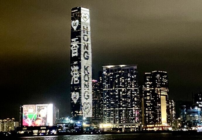 香港の夜景