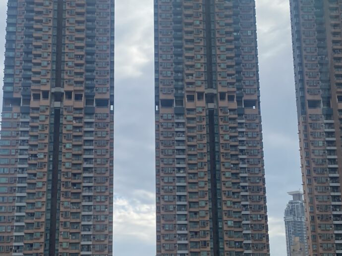 香港のビル