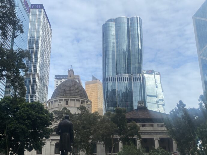 香港のビル