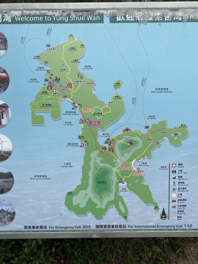 ラマ島マップ