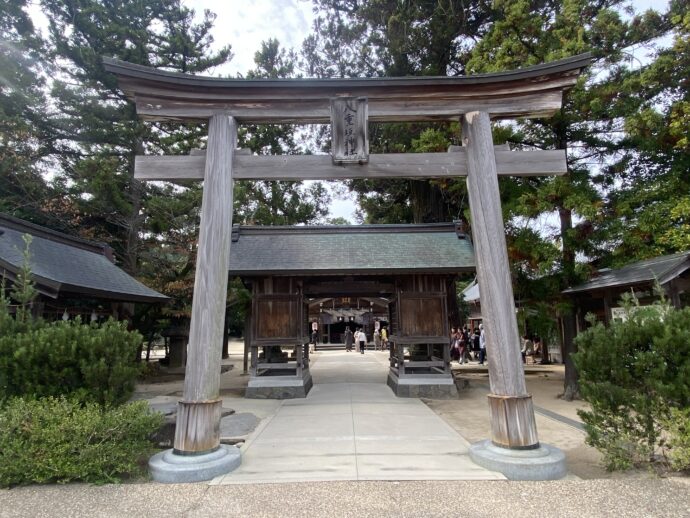 八重垣神社の鳥居