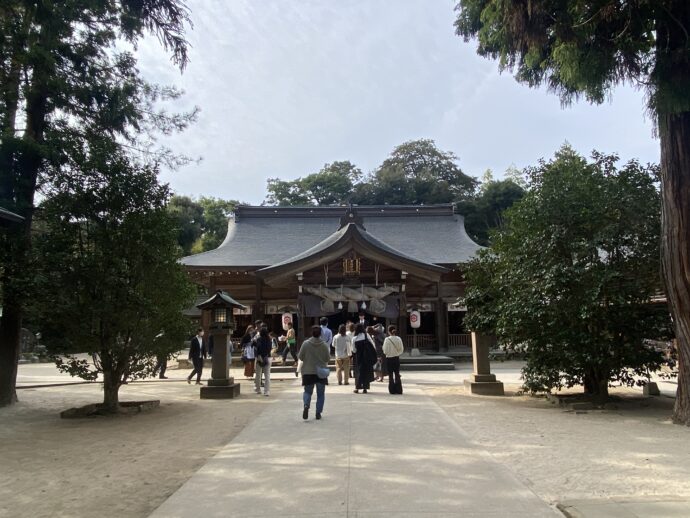 八重垣神社境内