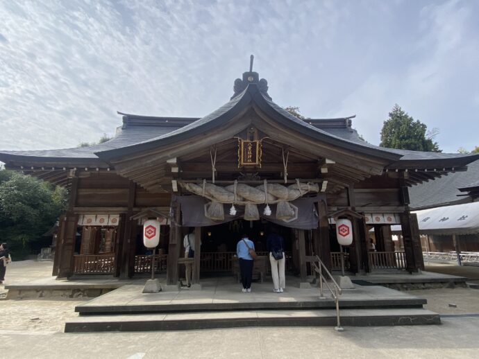 八重垣神社拝殿