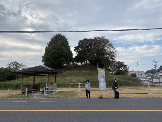 山代町バス停