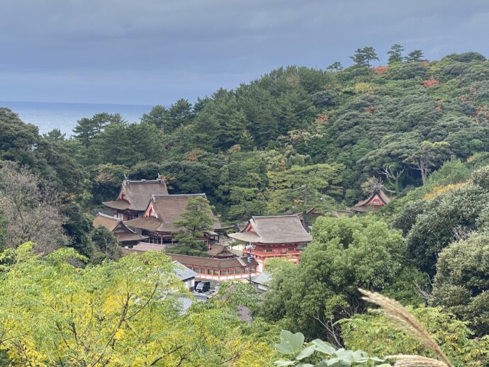 日御碕神社遠景スポット
