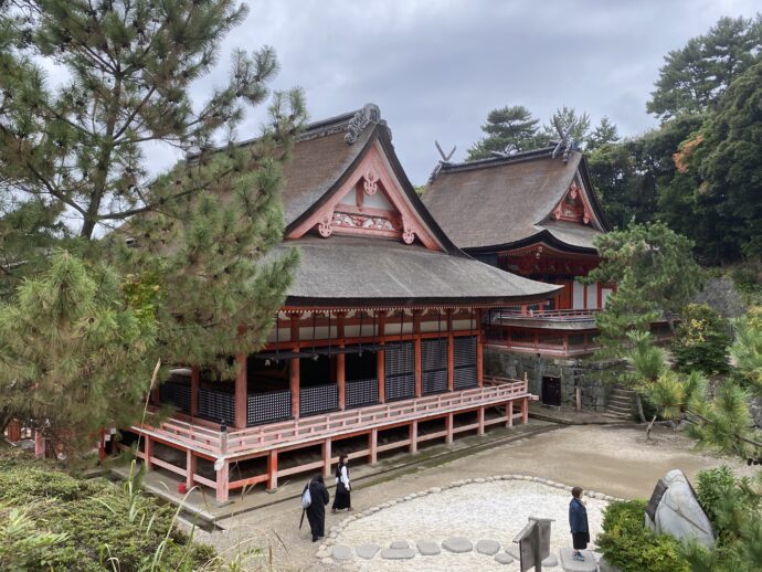 上の宮からの眺め