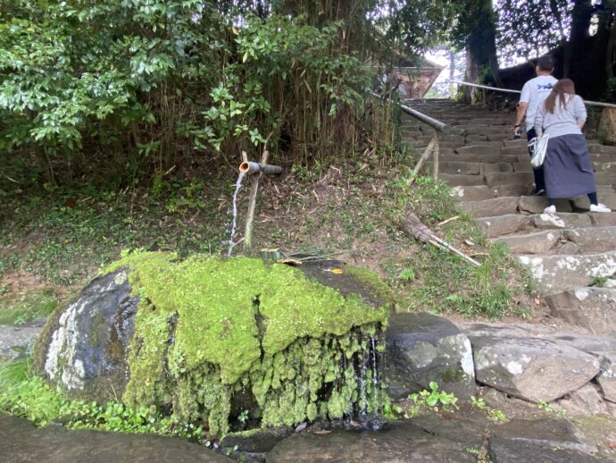 神魂神社の手水舎