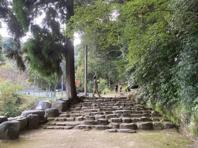 神魂神社の参道