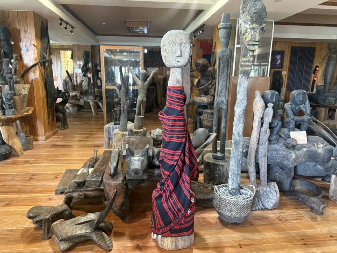 コルディレラ彫刻博物館２階の展示