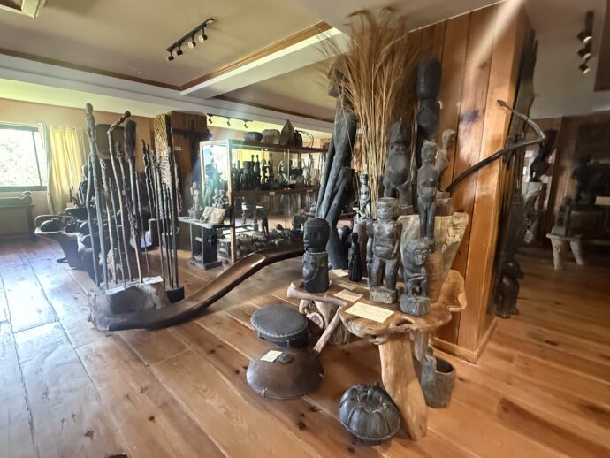 コルディレラ彫刻博物館２階の展示