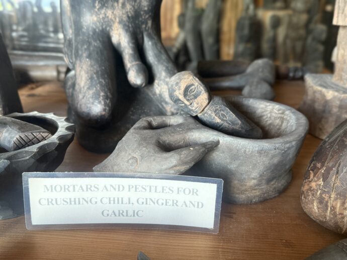 コルディレラ彫刻博物館２階の展示品