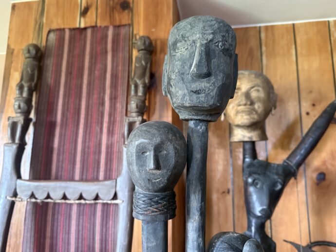 コルディレラ彫刻博物館２階の展示品