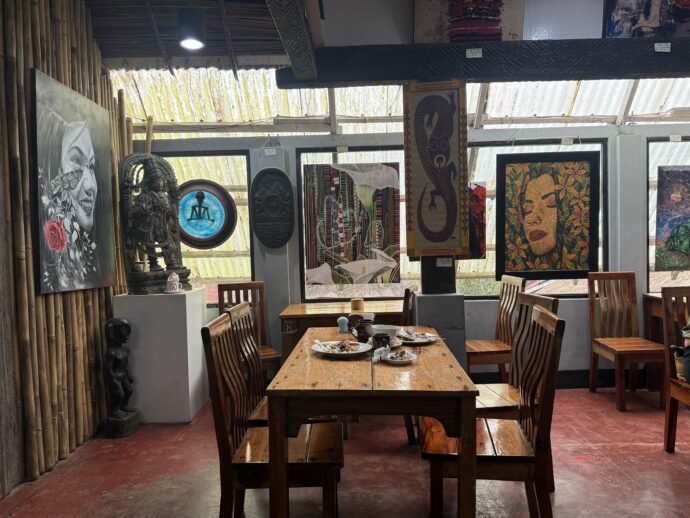 カフェ店内