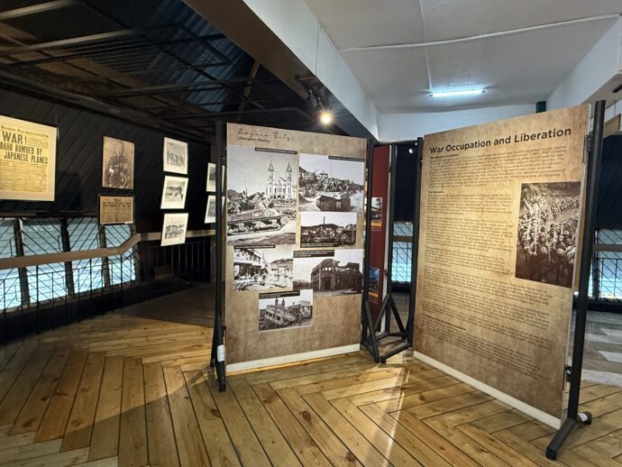 日本の占領に関わる展示