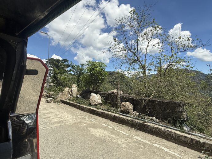 トライシクルからの眺め