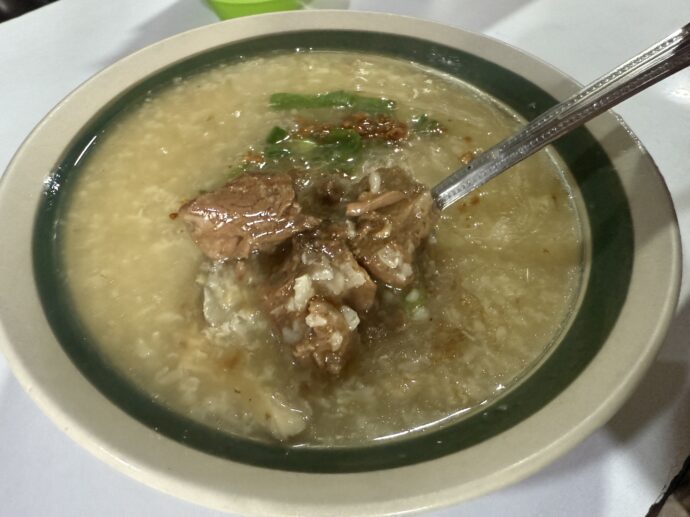 Goto Beef ₱95(約260円)@バギオ、2025年