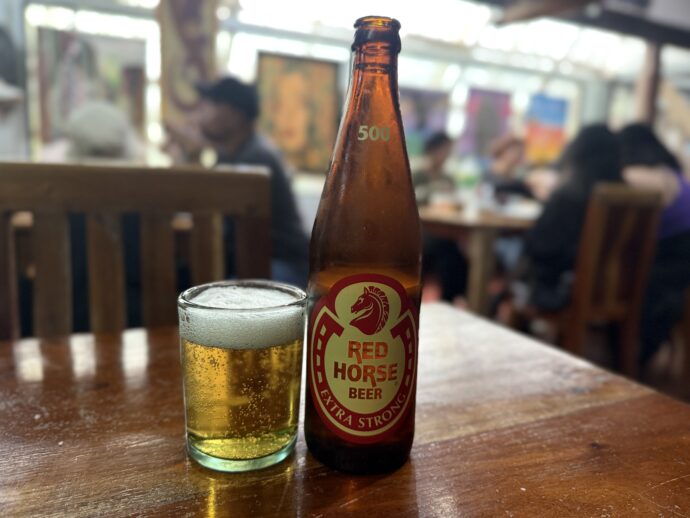 RED HORSEの瓶