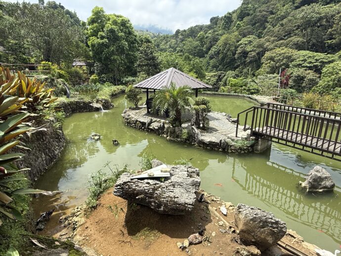 ベンカブ美術館の庭園