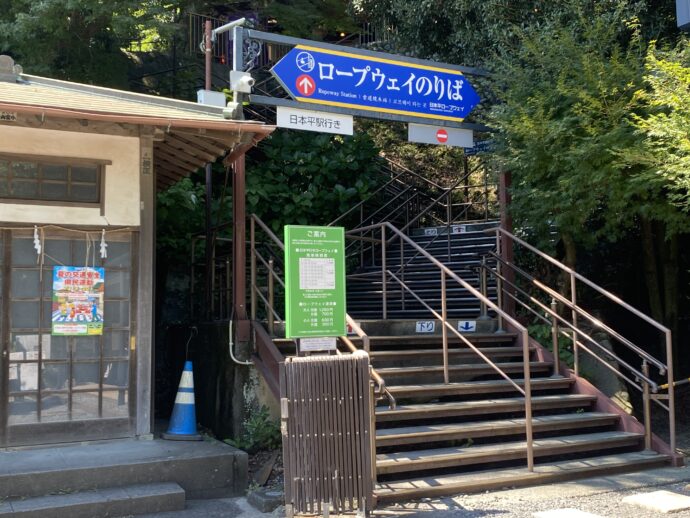 日本平ロープウェイ 久能山駅