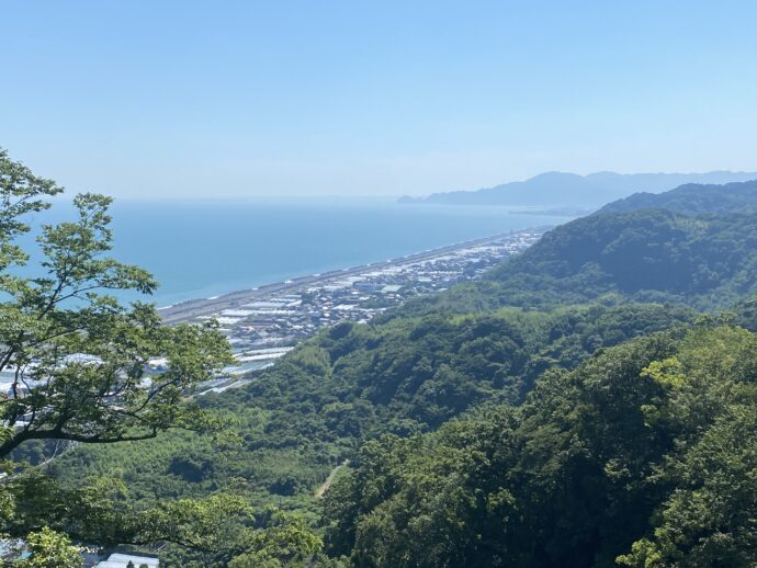 一ノ門からの眺望
