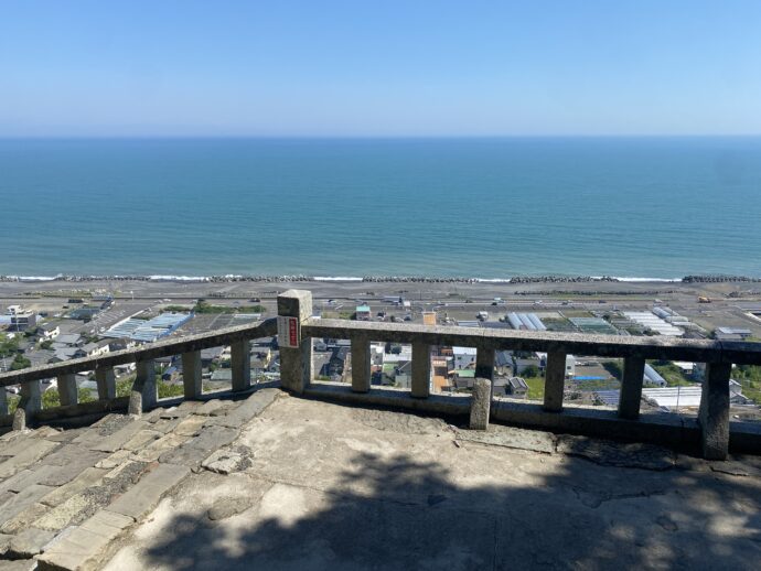 潮見坂からの眺望