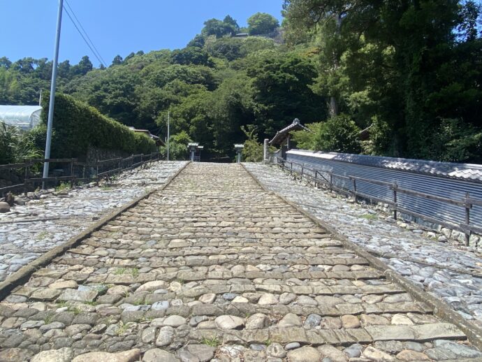 表参道の石畳