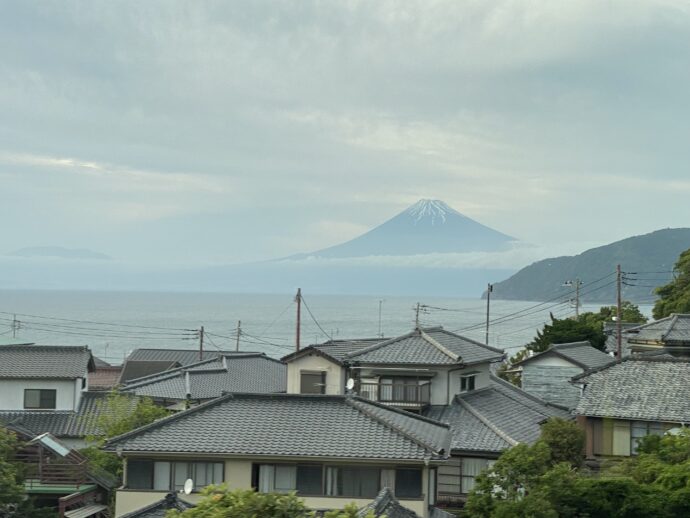 西伊豆から見る富士山