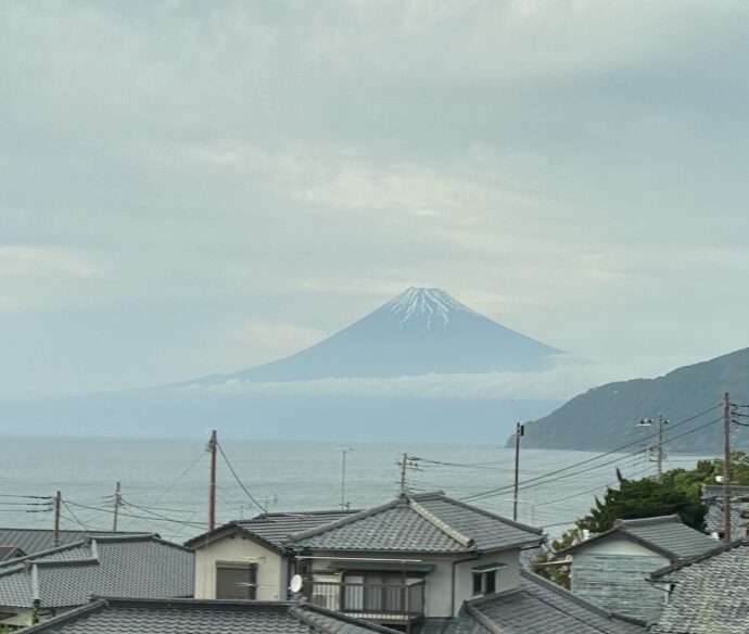 西伊豆から見る富士山