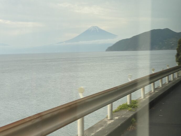 西伊豆から見る富士山