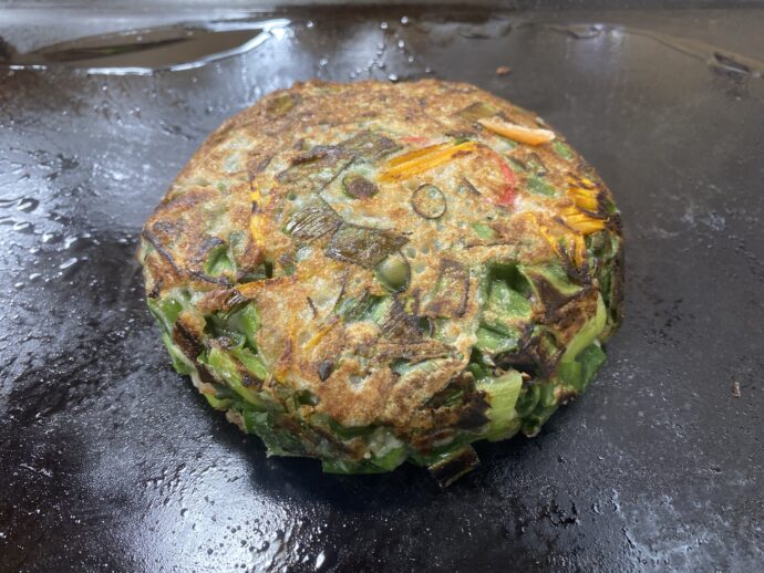 裏返したネギネギ