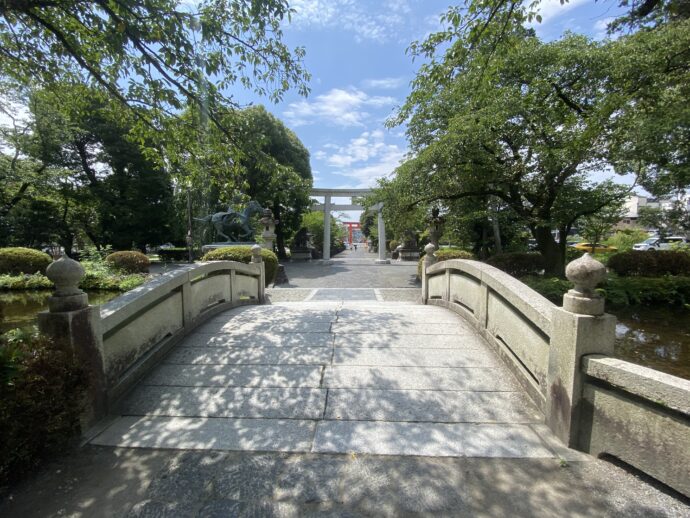 富士山本宮浅間大社の橋