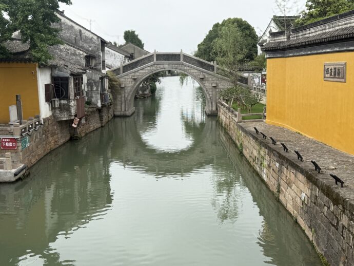虎丘の水路