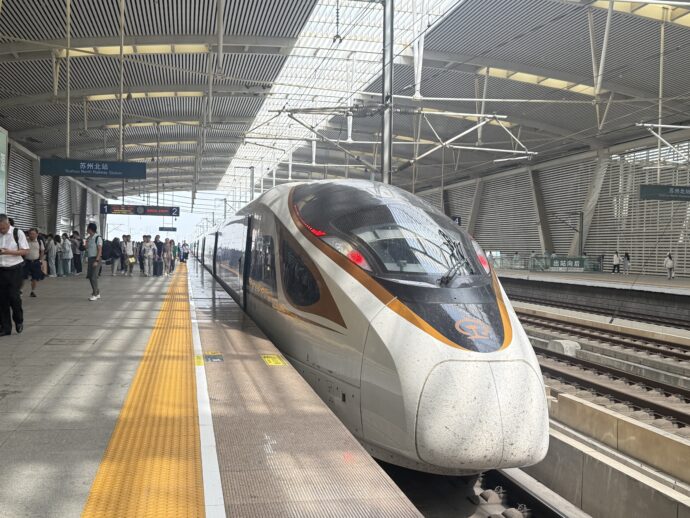 中国版新幹線・高鉄で