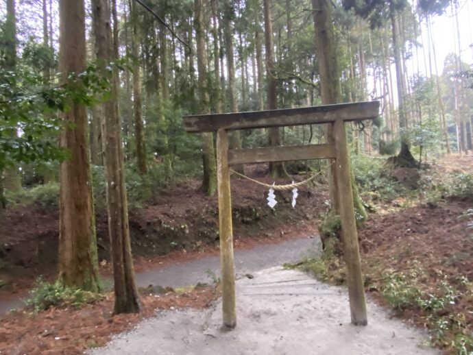 山神社の鳥居