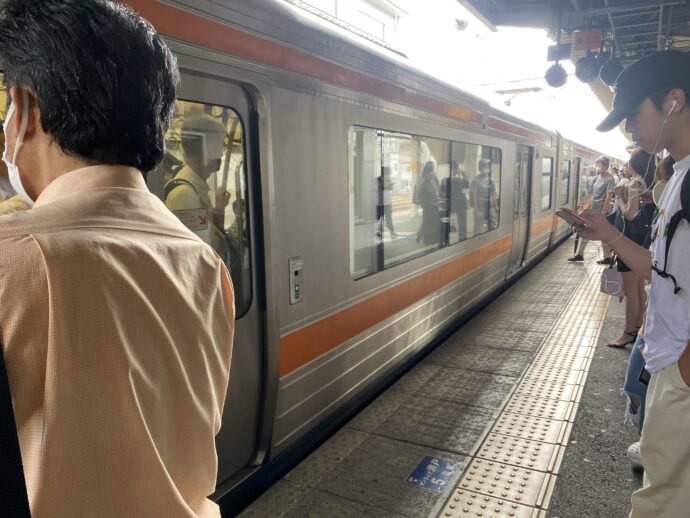 富士宮駅ホーム