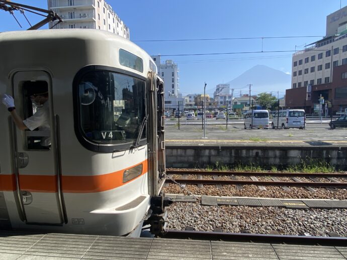 富士宮駅ホーム