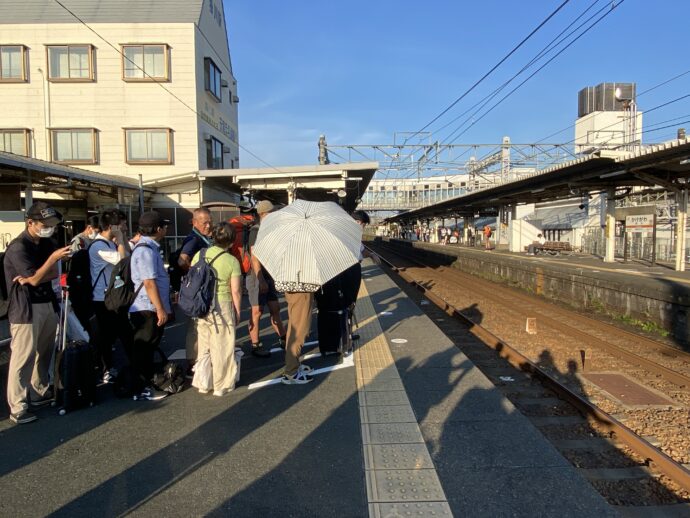 掛川駅ホーム