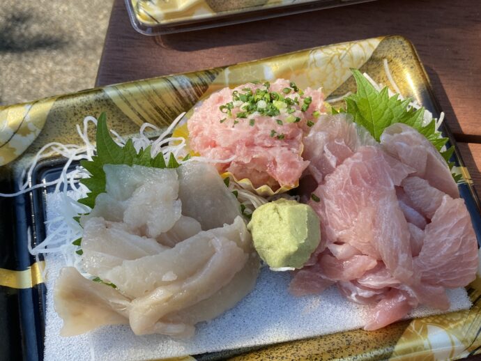 めばちマグロ盛り合わせ