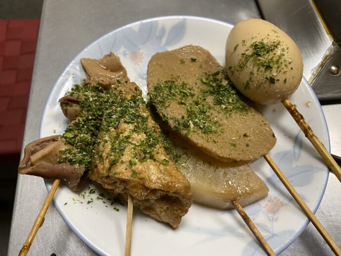 静岡おでん5種
