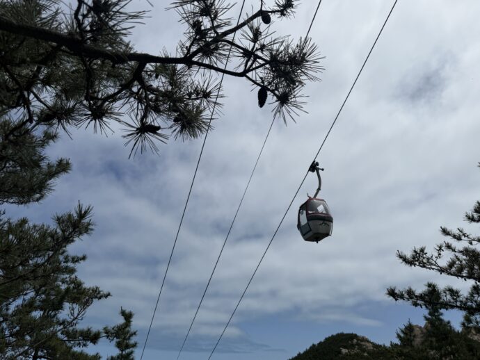 空の上の太清索道