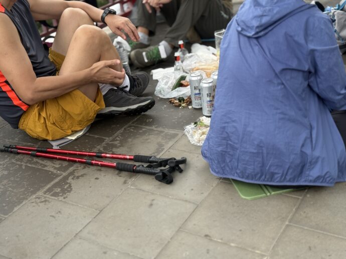 マナーの悪い客