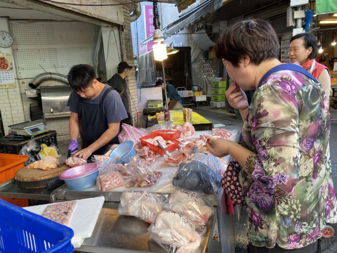 買い物客