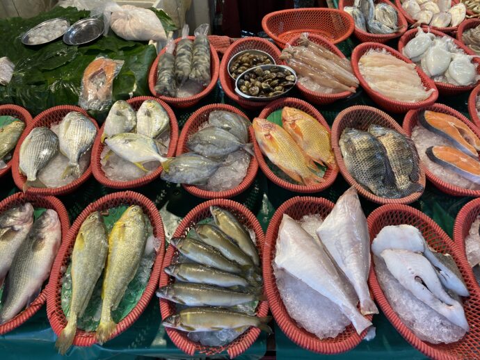 生鮮食品の販売