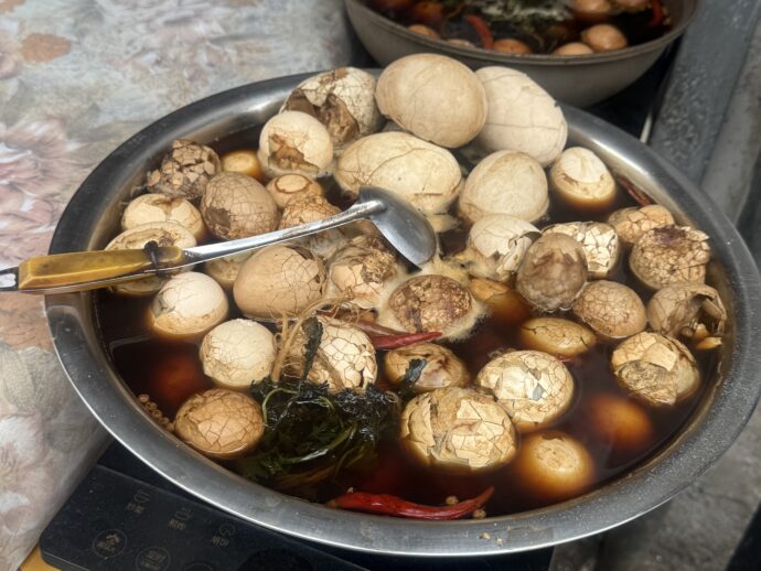 茶葉蛋（チャーイエダン）